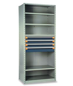 modular drawer shelving