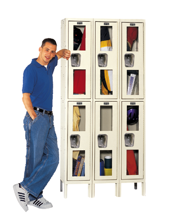 Hallowell Safety View Polycarbonate Door Lockers