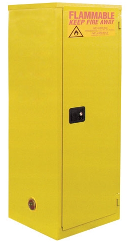 Jamco BJ-Series Safety Flammable Cabinet - Slimline, Self-Closing Door