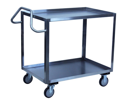 Jamco Products 2-Shelf XS-Series Stainless Service Cart