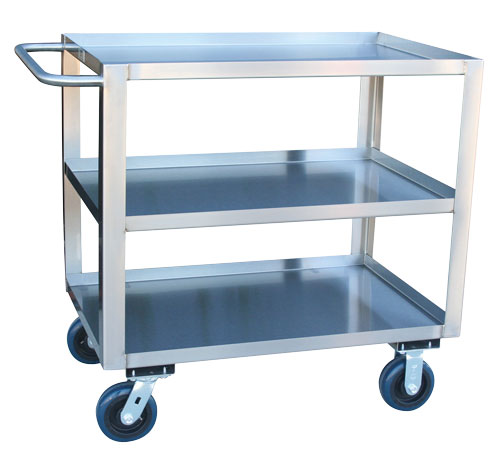 Jamco Products 3-Shelf YN-Series Stainless Service Cart