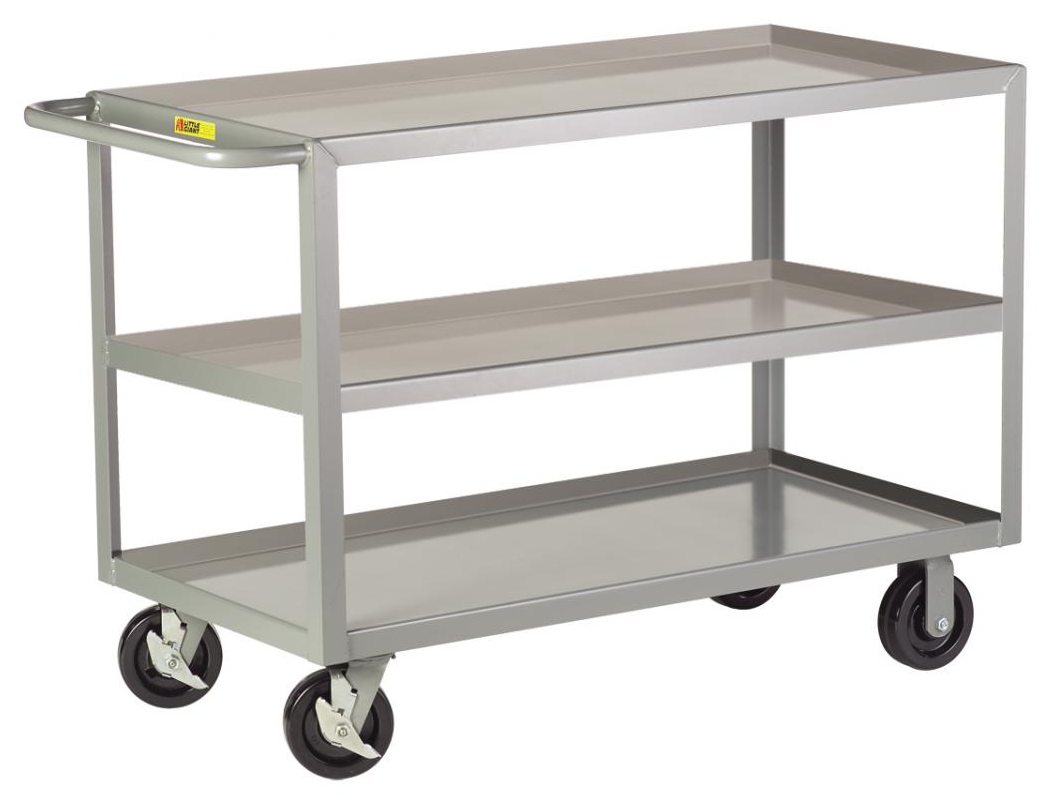 Little Giant 3-Shelf Heavy-Duty Cart