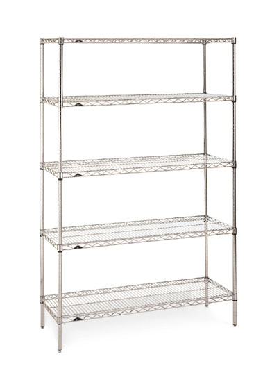 Metro 5-Shelf Stainless Wire Shelving Units