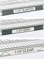 metro shelf labels