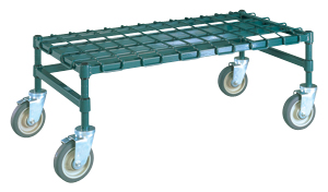 Metro Super Duty Mobile Wire Dunnage Rack