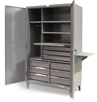 Strong Hold Tool Work Center Cabinet